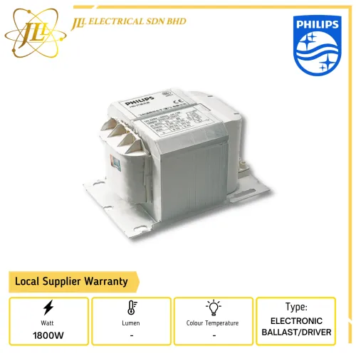 PHILIPS BMH 1800L 202 ELECTRONIC BALLAST DRIVER 913710107142 