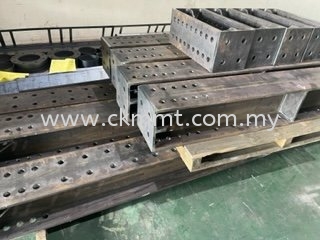 Structures I beam - drilling and welding General Engineering Works Johor Bahru (JB), Malaysia Supplier, Suppliers, Supply, Supplies | CKM Metal Technologies Sdn Bhd