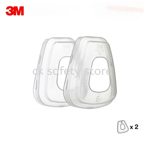 3M 501 Filter Retainer For 3M 5N11/ 3M 5P71 With 6000 Series Cartridge [1 Pair]