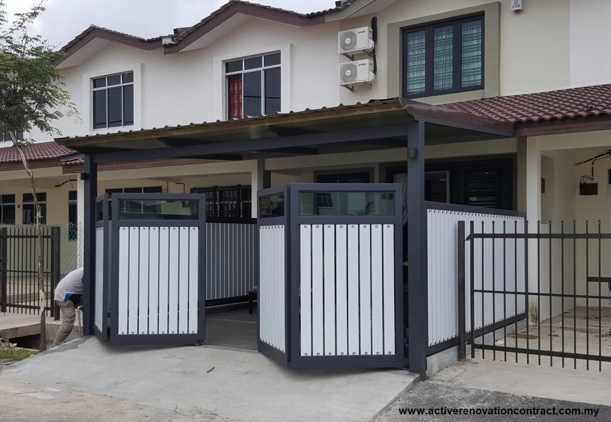 Simple Folding Gate Design Muar Metal Gate Gate Malaysia Reference Renovation Design | HomeBagus - Home and Simple Folding Gate Design Muar Metal Gate Gate Malaysia Reference Renovation Design | HomeBagus - Home and