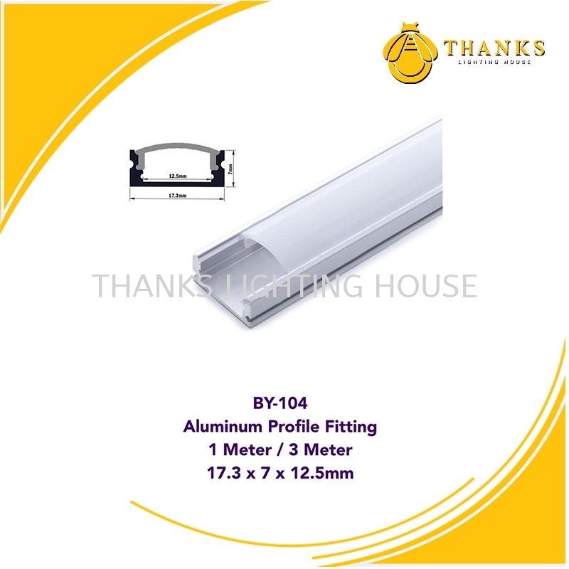 BY-104/1707 ALUMINIUM CHANNEL LIGHT