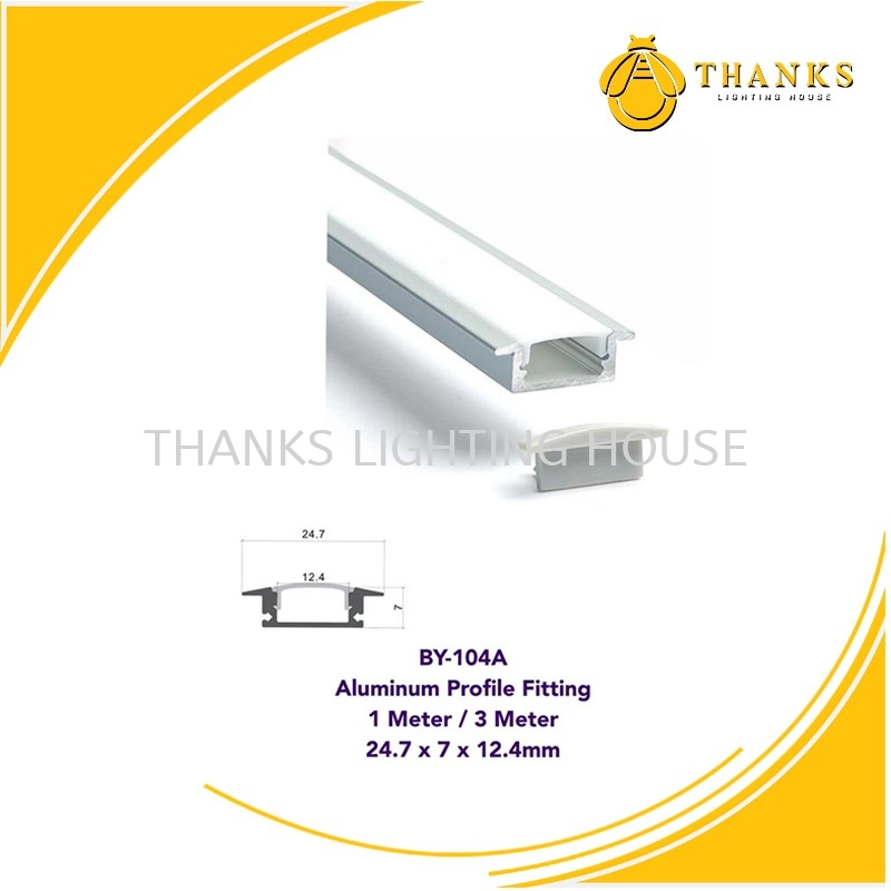 BY-104A/1707A ALUMINIUM CHANNEL LIGHT