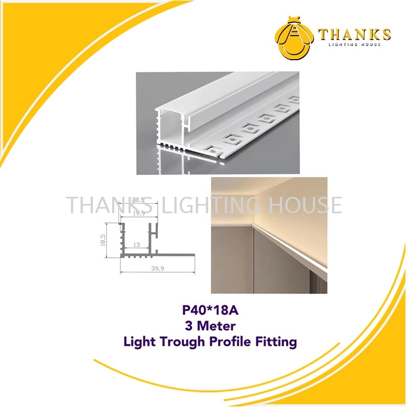 P40*18A  ALUMINIUM CHANNEL LIGHT