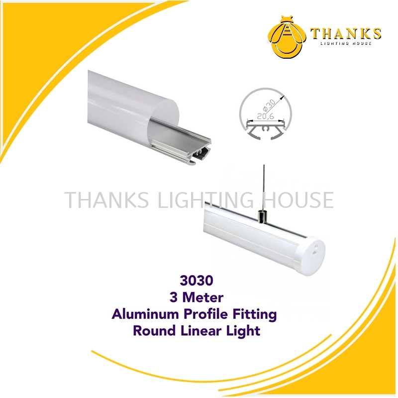 3030 ALUMINIUM CHANNEL LIGHT