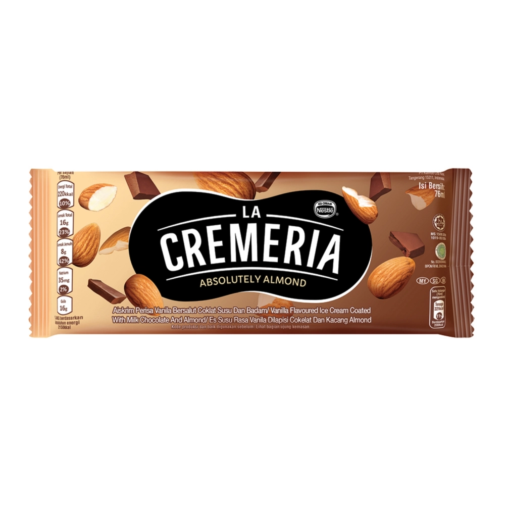 La Cremeria Absolutely Almond 76ml