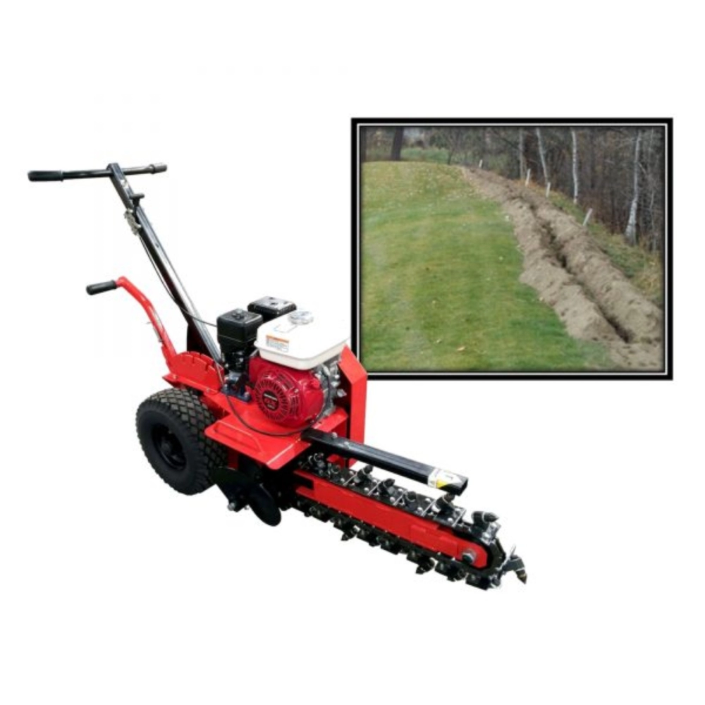 TOKU TR126H: Trench Width:102mm, Trench Depth:305mm, Honda Engine GX160, 110kg