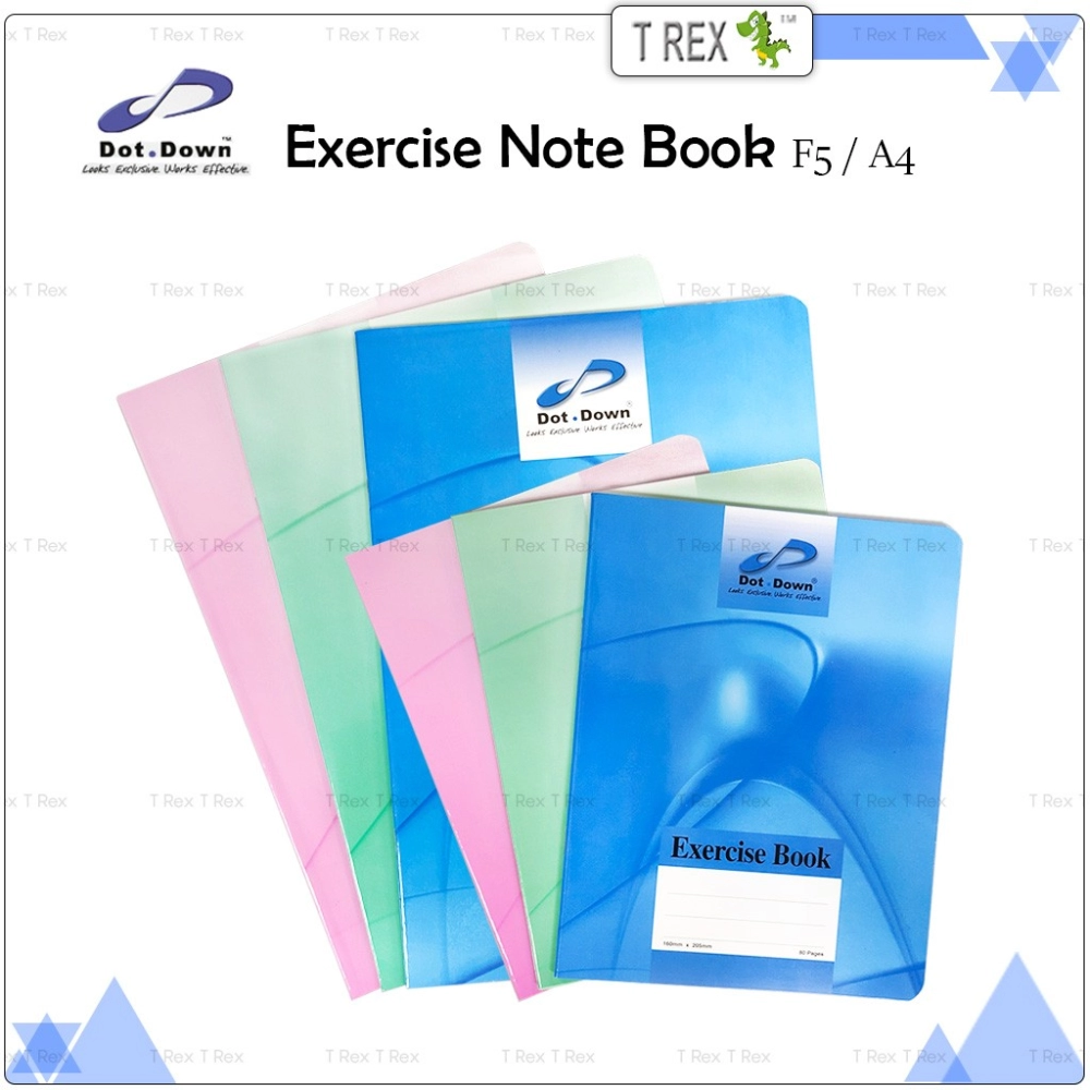 Dot Down F5 Exercise Book / A4 Note Book