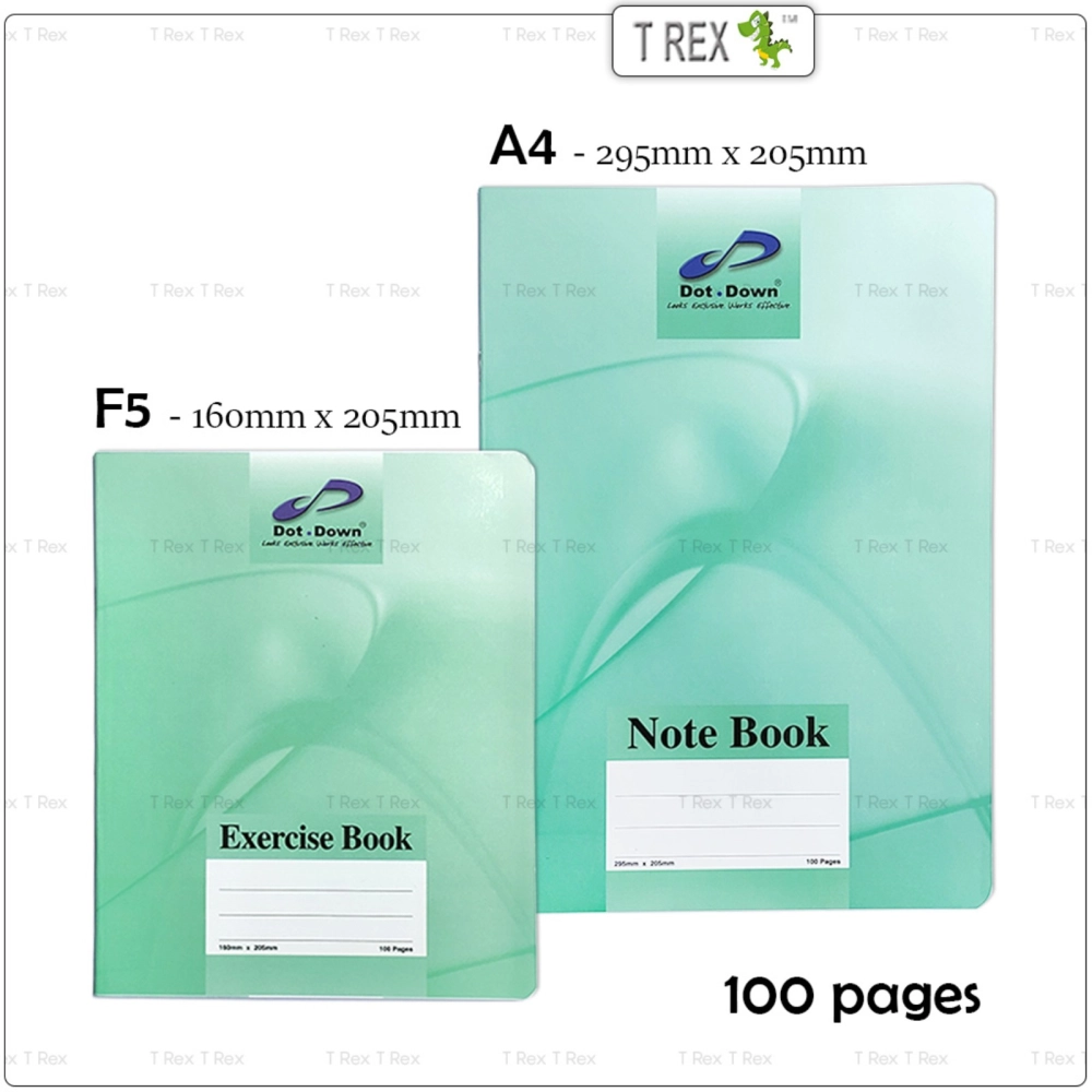 Dot Down F5 Exercise Book / A4 Note Book