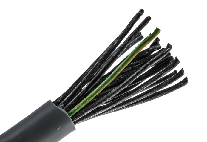   827-4319 - RS PRO Control Cable, 25 Cores, 0.5 mm2, YY, Unscreened, 50m, Grey PVC Sheath, 20 AWG