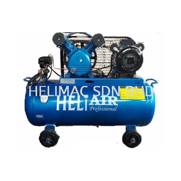 2HP 90L Single Stage Air Compressor Puchong, Selangor, Kuala Lumpur (KL), Malaysia Supplier, Dealer, Reseller, Distributor, Export | HELIMAC SDN BHD
