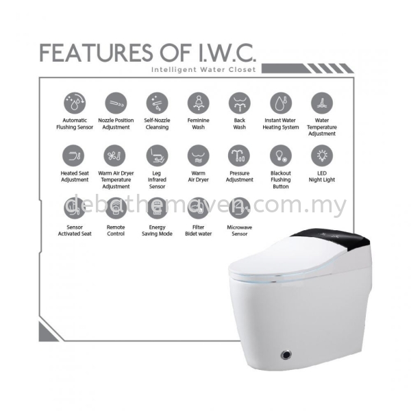 BRNAD: MD - NEPTUNE (I.W.C)-5 MD: BIDET WATER CLOSET BWC A.Luxury Bathroom Products Selangor, Malaysia, Kuala Lumpur (KL), Kajang Supplier, Suppliers, Supply, Supplies | DE'BATHE MAVEN