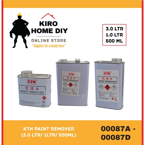 KTH Paint Remover (3 LTR/ 1 LTR/ 500ML) - 00087A/ 00087B/ 00087D