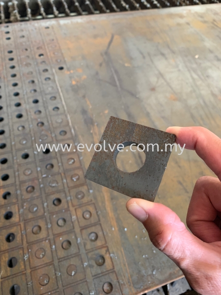 Ms Square Washer, 10mm X 50mm X 50mm C/w Dia 22 Ctr Hole Laser Cut Malaysia, Johor Bahru (JB), Ulu Tiram Supplier, Suppliers, Supply, Supplies | Evolve Hardware Sdn Bhd