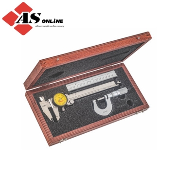 STARRETT Basic Precision Measuring Tool Set - Metric Set / Model: S909MZ