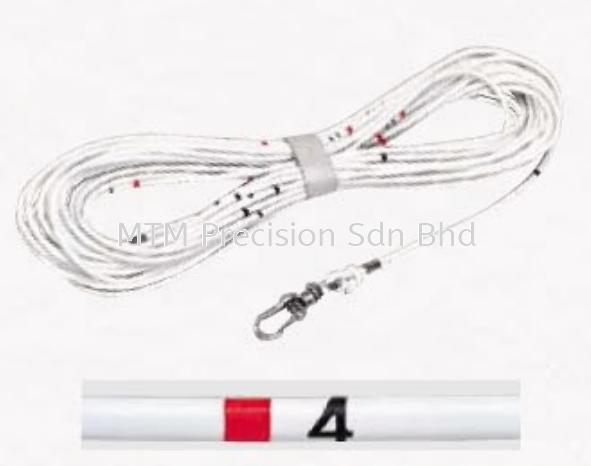 Made In Japan Fibreglass Surveyor's Rope GR5 Series Distance Measuring ...