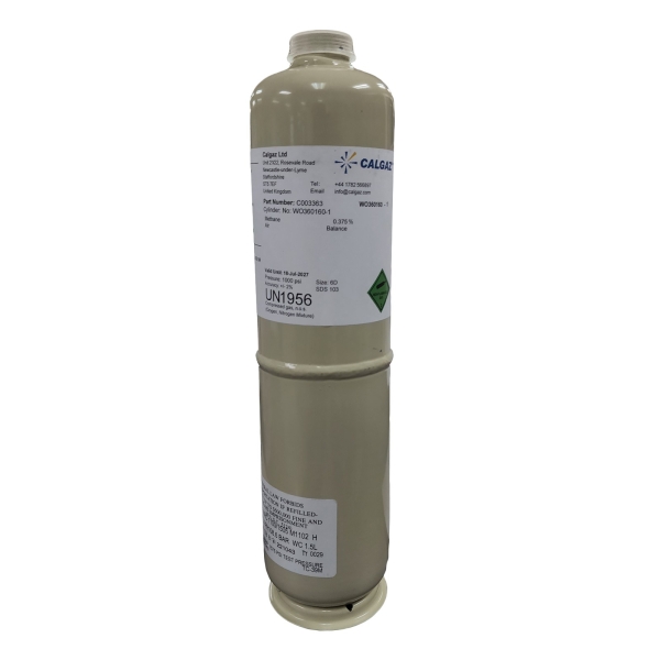 6D 0.375% CH4 / AIR - 103 LITER 6D Cylinders - 103 Liters Calgaz (USA) Calibration Gas Selangor, Malaysia, Kuala Lumpur (KL), Shah Alam Supplier, Suppliers, Supply, Supplies | Iso Kimia (M) Sdn Bhd