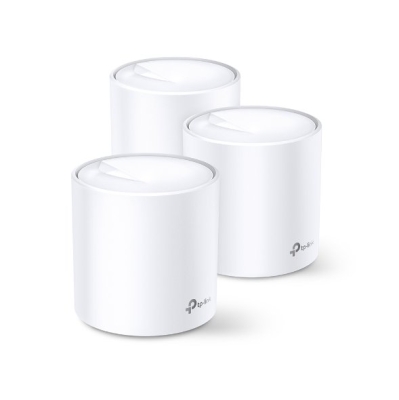 Deco X60 (3-Pack).TP-Link AX3000 Whole Home Mesh Wi-Fi 6 System