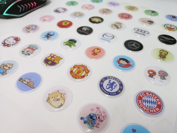 Epoxy Sticker Epoxy Sticker Selangor, Malaysia, Kuala Lumpur (KL), Seri Kembangan Printing, Services, Design | Happy Monster Print Sdn Bhd