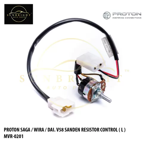 RESCSDPSAG - PROTON SAGA / WIRA / DAI. V58 SANDEN RESISTOR CONTROL ( L ) MVR-0201