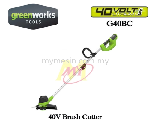 Greenwork GD40BC 40V Brushless Brush Cutter / Trimmer