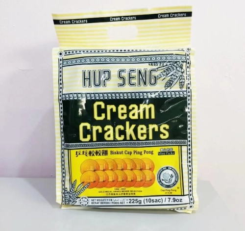 HUP SENG CREAM CRACKER 225G (10'S)