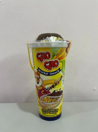 CHO CHO WAFER CHOCO RICE CRISPY SNACK 33G