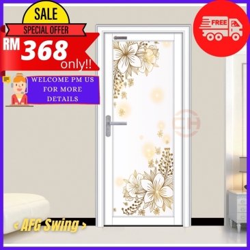 ART FIBRE TOILET SWING DOOR, TOILET DOOR, ALUMINIUM DOOR, SWING DOOR (3" Frame) 36" x 84"