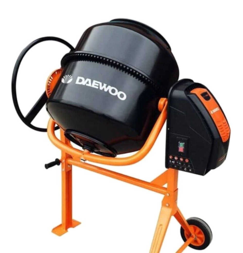 DAEWOO ELECTRIC MINI CONCRETE MIXER - DACM140H (550W / 140L)