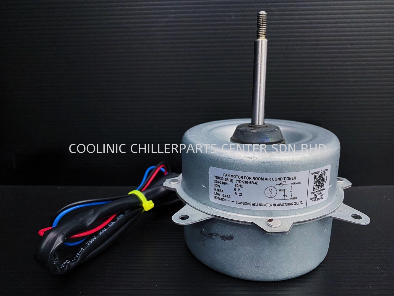 11002012002962 Fan Motor [YDK30-6B(B)/YDK30-6B6] 30W/220-240V-50Hz 6-POLE