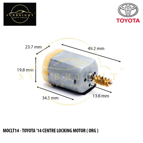 MOCLT14 - TOYOTA '14 CENTRE LOCKING MOTOR ( ORG )