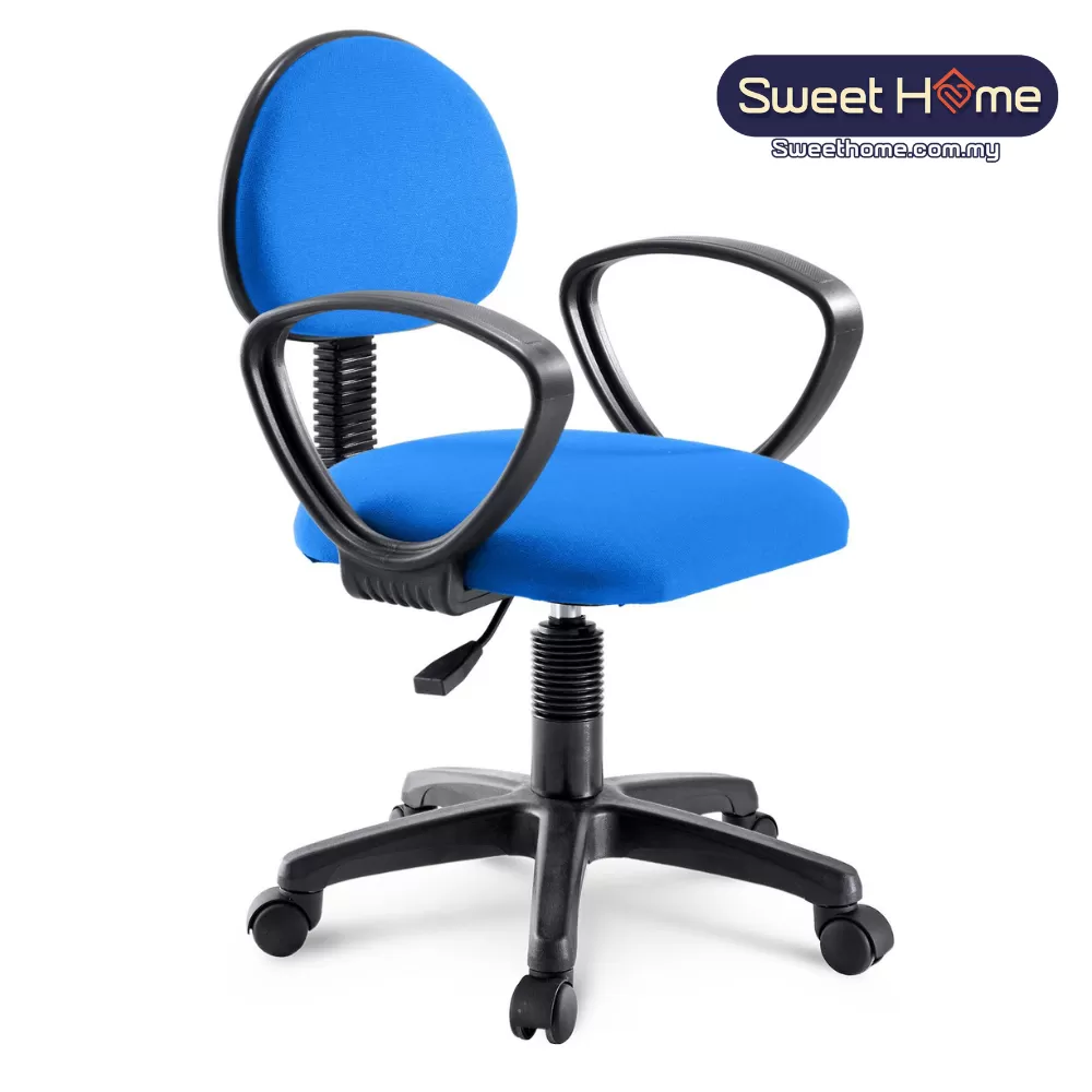 Typist Chair With Armrest | Office Chair Penang | Kerusi Pejabat Penang