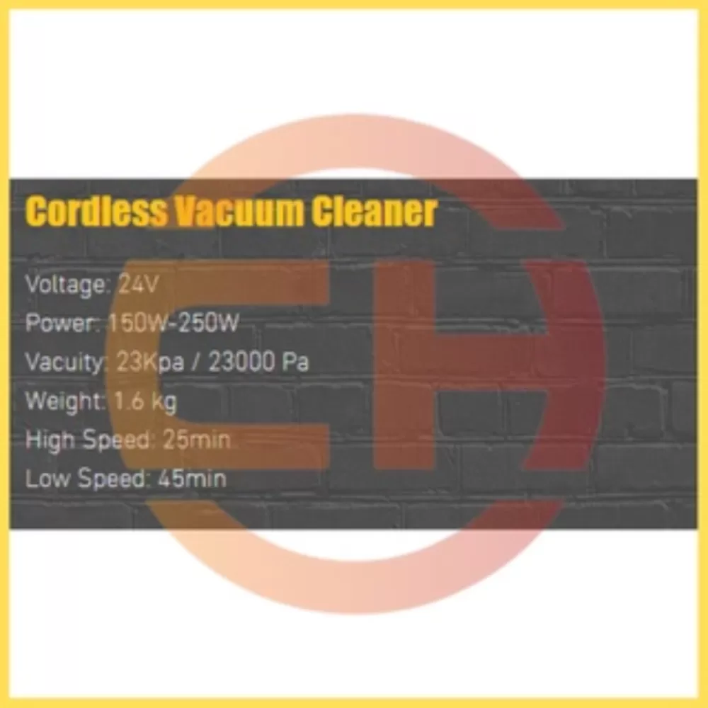  EUROHIT CORDLESS HANDHELD PORTABLE VACUUM CLEANER VUOTO C1 / CVAC-1