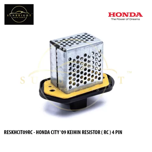 RESKHCIT09RC - HONDA CITY '09 TMO / JAZZ '09 / CRZ / FIT '08 TFO KEIHIN RESISTOR ( RC ) 4 PIN