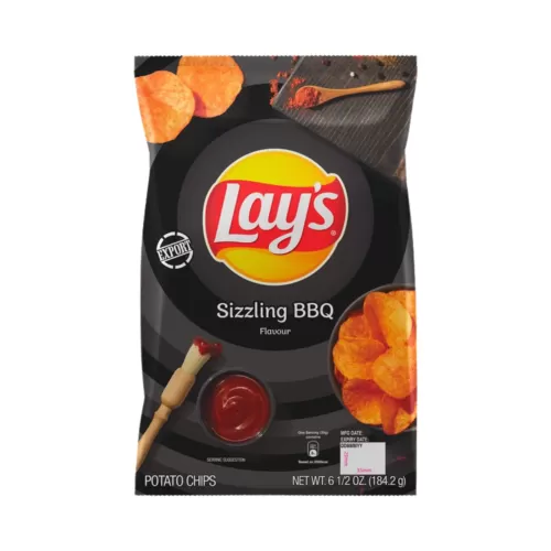 Lay's P.chip Sizzling BBQ 180G