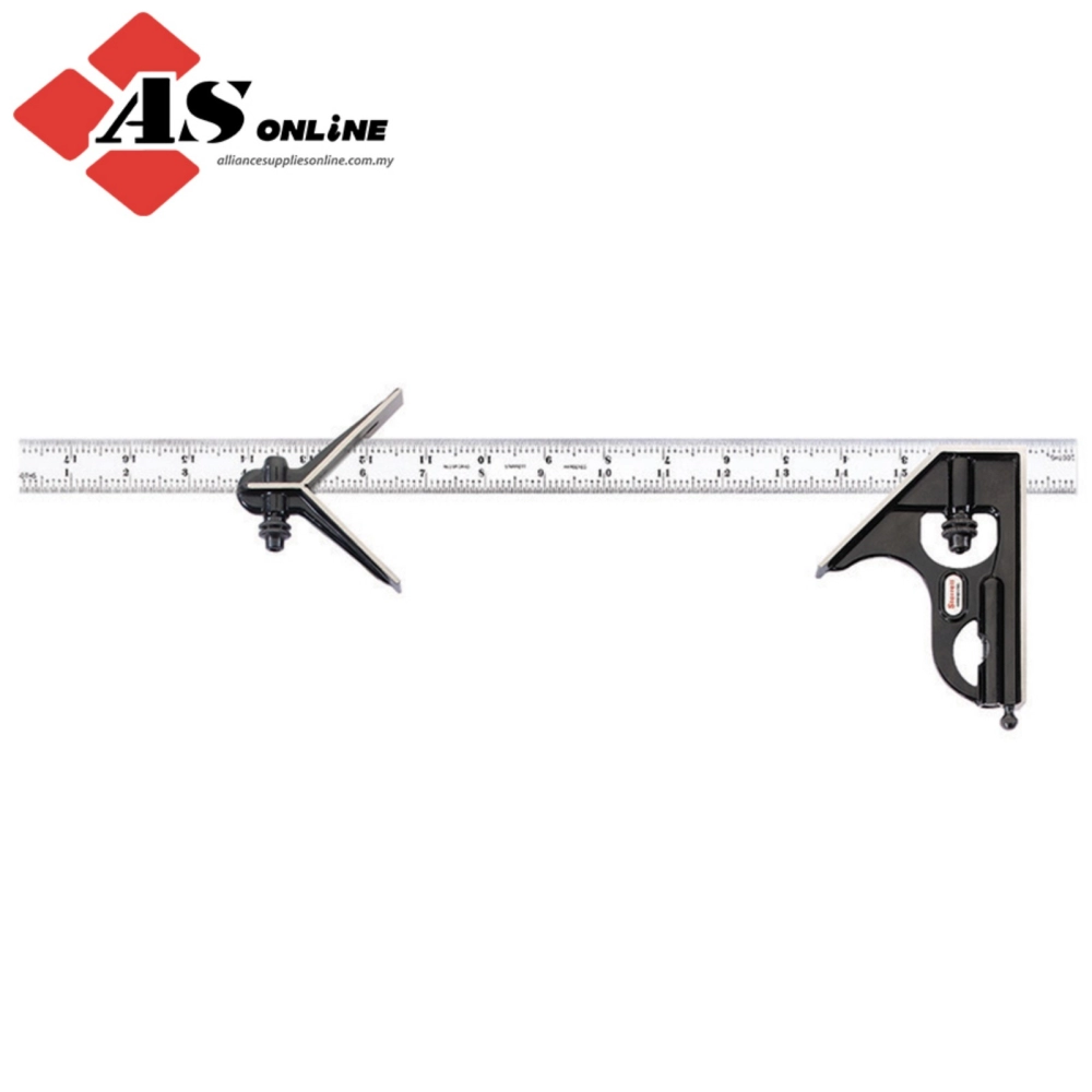 STARRETT 24" Combination Square with Square and Center Head / Model: 33HC-24-4R