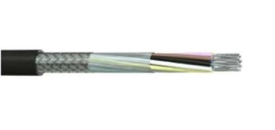 236-9247 - RS PRO Multicore Industrial Cable, 12 Cores, 0.22 mm2, Military, Screened, 100m, Black PVC Sheath