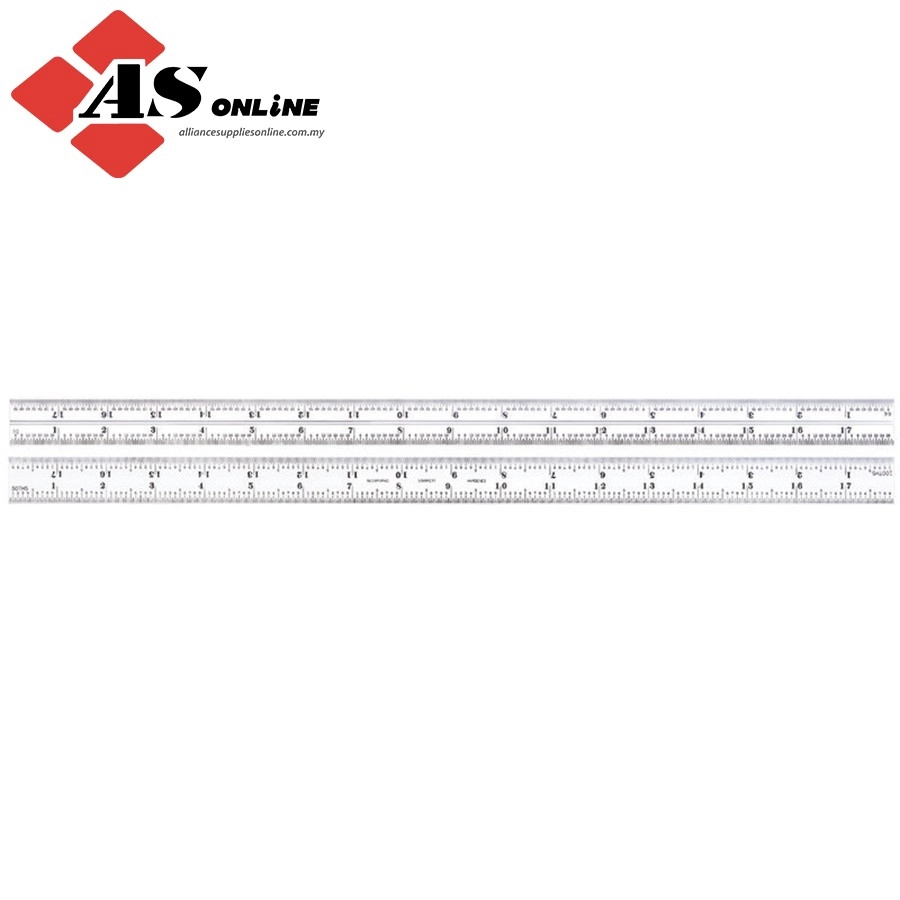 STARRETT Blade Only for Combination Squares, Sets and Bevel Protractors / Model: CB18-16R