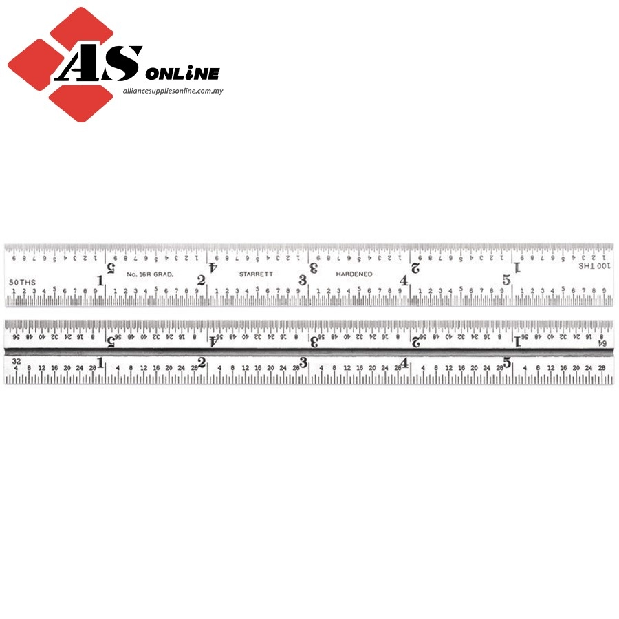 STARRETT Combination Square Blade / Model: CB33J-16R