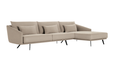 ITALIA DESIGN L-SHAPE 2SEATER PLUS L SHAPE