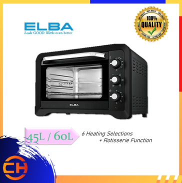 ELBA ELECTRIC OVEN 45L EEO-G4529(BK) / 60L EEO-G6029(BK)