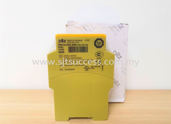 PILZ PNOZ X3 24VAC 24VDC 774310 MALAYSIA PILZ Klang, Selangor, Kuala Lumpur (KL), Malaysia Industrial Electronic Machine, Factory Power Supplies, Manufacturing Automation Solution | SJT SUCCESS INDUSTRIAL AUTOMATION SDN. BHD.