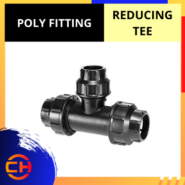 POLY FITTING REDUCING TEE