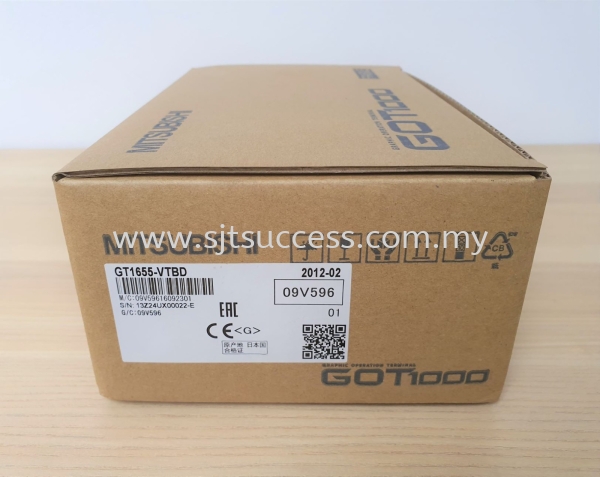 MITSUBISHI GT1655-VTBD MALAYSIA MITSUBISHI TOUCH PANEL MITSUBISHI  Klang, Selangor, Kuala Lumpur (KL), Malaysia Industrial Electronic Machine, Factory Power Supplies, Manufacturing Automation Solution | SJT SUCCESS INDUSTRIAL AUTOMATION SDN. BHD.