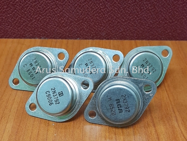 TRANSISTOR 2N3792 TRANSISTOR Electrical / Electronic Equipment and Parts Malaysia, Perak Supplier, Suppliers, Supply, Supplies | Arus Samudera Sdn Bhd