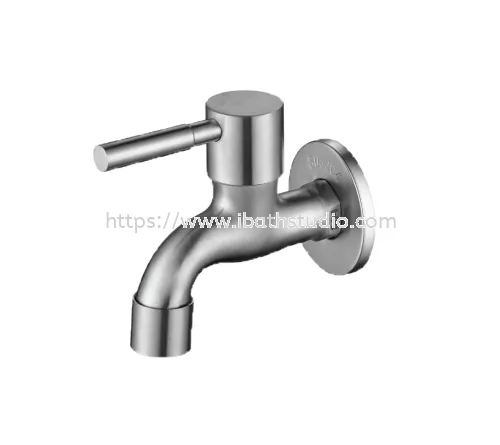 ROCCONI RCN-SU 5005 SINGLE LEVER WALL BIB TAP SUS 304 SATIN FINISHING