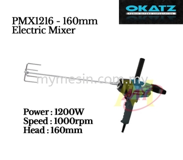 Okatz PMX1216 160mm Electric Mixer 1200W [Code: 7847]