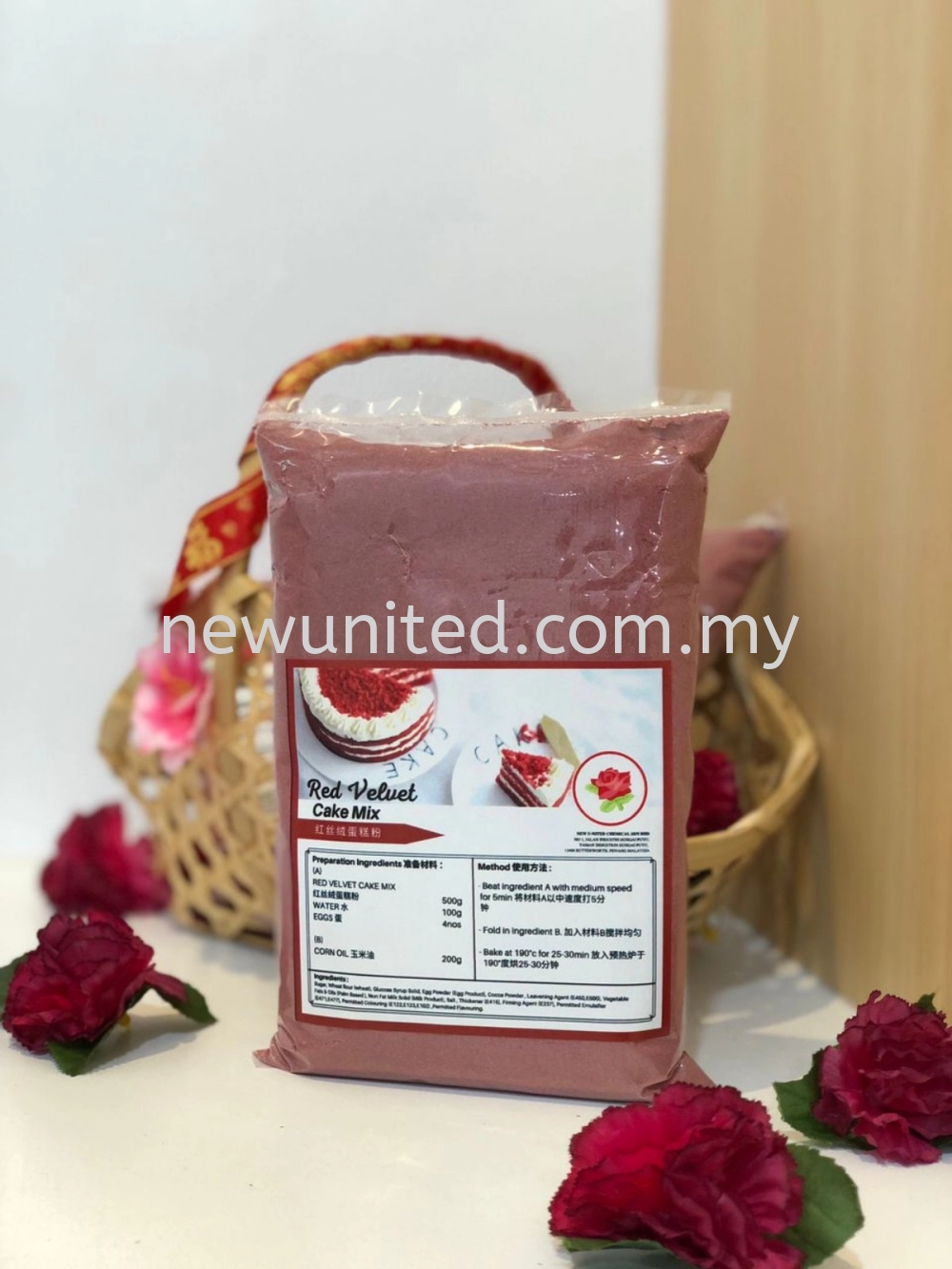 Red Velvet Cake Mix 红丝绒蛋糕预拌粉