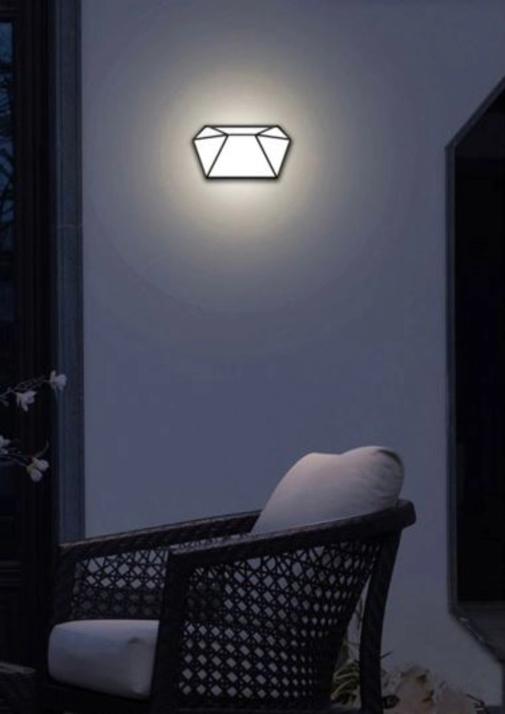 DESS GLESP-GL18202 12W 220-240VAC 456LM IP65 3000K WARM WHITE LED OUTDOOR WALL LIGHT 