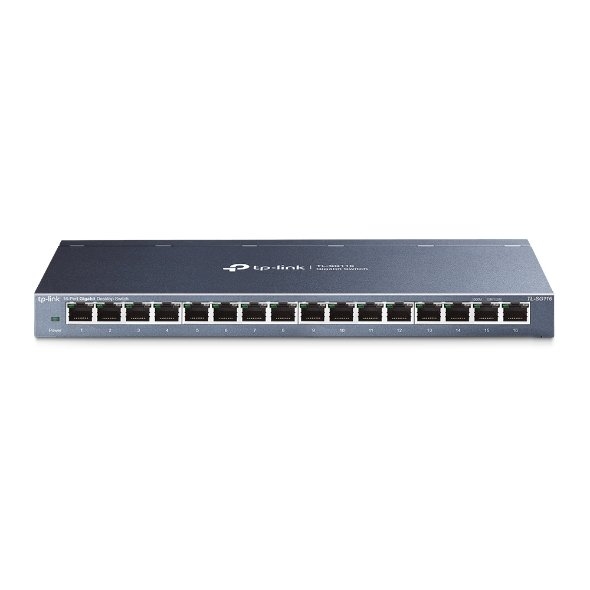 TL-SG116.TP-Link 16-Port Gigabit Desktop Switch TP-Link Grab iT Johor Bahru JB Malaysia Supplier, Supply, Install | ASIP ENGINEERING