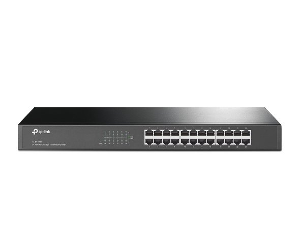 TL-SF1024.TP-Link 24-Port 10/100Mbps Rackmount Switch TP-Link Grab iT Johor Bahru JB Malaysia Supplier, Supply, Install | ASIP ENGINEERING